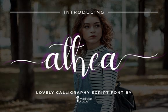 Athea Font Review: Elevating Romantic Campaign Designs