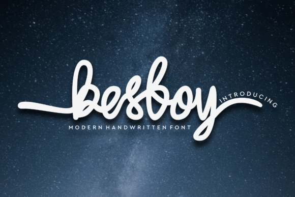 Besboy: A Modern Script Font for Elegant Branding