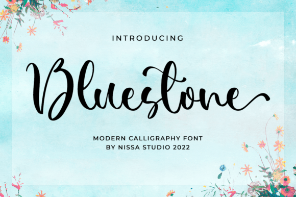 Bluestone: An Elegant Script Font for Branding