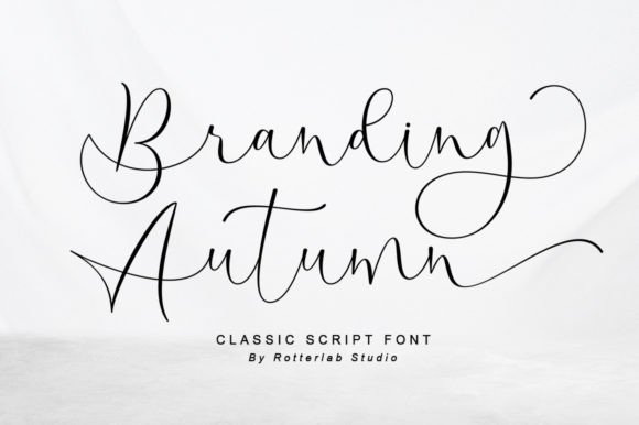 Branding Autumn Typeface for Handmade Product Success