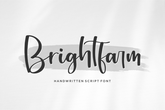 Brightfarm: The Handwritten Script Font for Modern Web Design