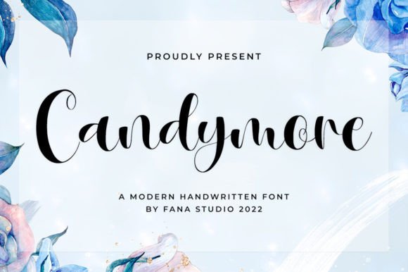 Candymore: A Stylish Handwritten Font for Makers