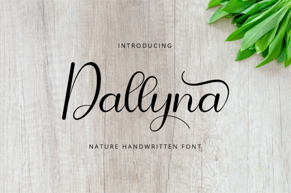 Dallyna: The Elegant Script Font for Small Business Branding