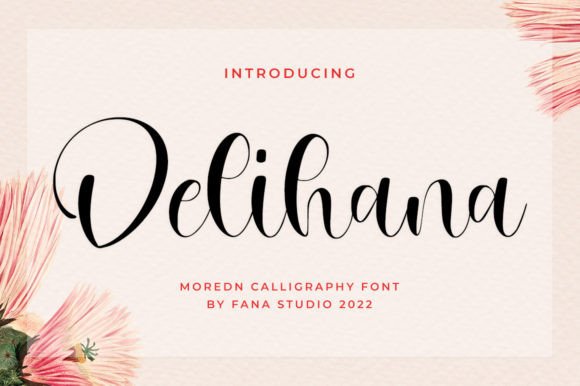 Delihana: A Stylish Handwritten Font for Modern Branding