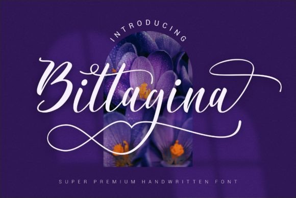 Elevate Your Brand with Bittagina Script Font