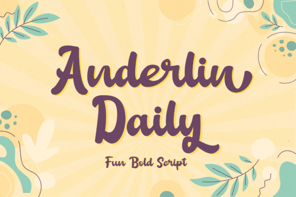 Elevate Your Brand with the Anderlin Daily Typeface