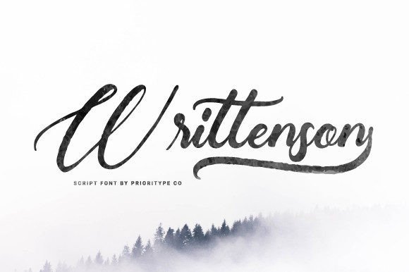 Elevate Your Crafts with the Writtenson Typeface