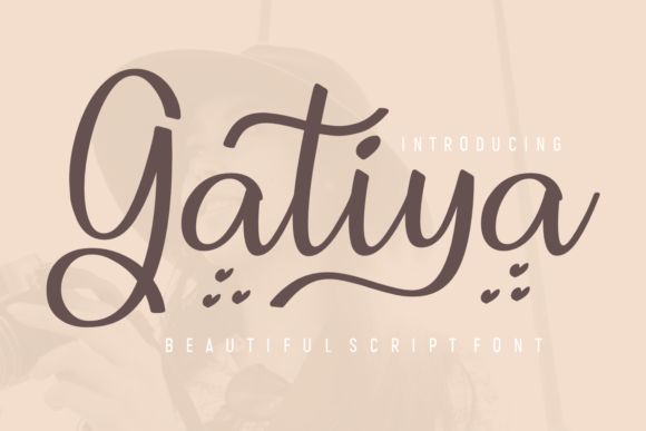 Gatiya: A Charming Script Font for Digital Branding