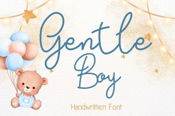 Gentle Boy: A Handwritten Script Font for Branding