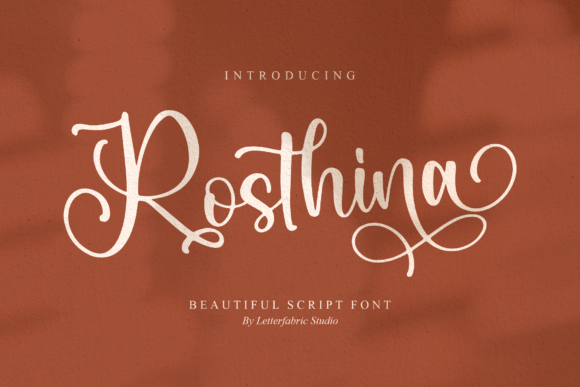 Rosthina Font Review: A Versatile Script for Modern Branding