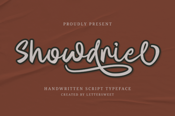 Showdriel Font Review: A Romantic Script for Branding