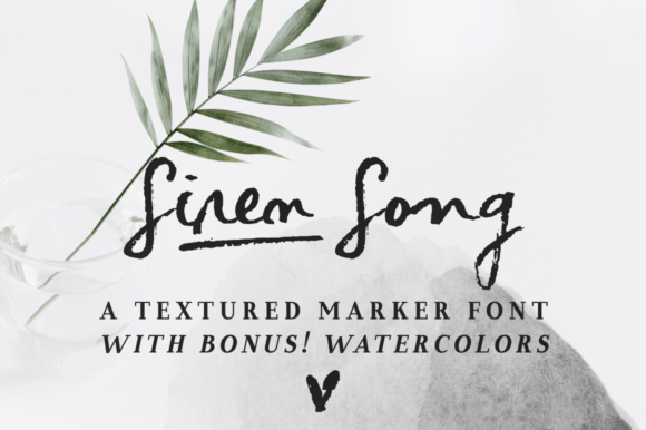 Siren Song Font: A Modern Script for Designers