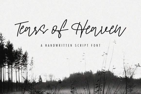 Tears of Heaven: The Script Font That Elevates Campaigns