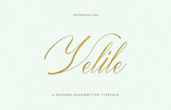 Velile: The Enchanting Script Font for Romantic Branding