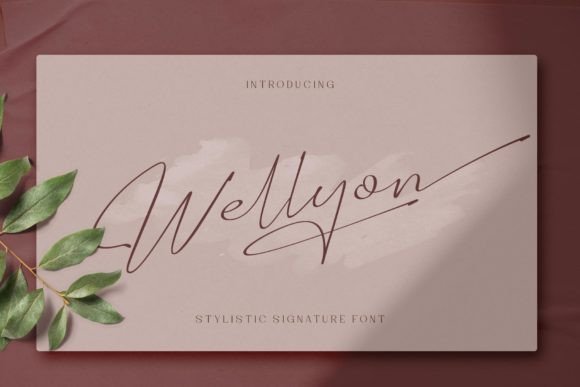 Wellyon: A Dazzling Script Font for Modern Branding